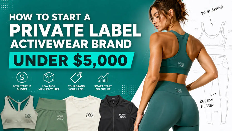 How to Create a Private Label Activewear Brand Under $5,000