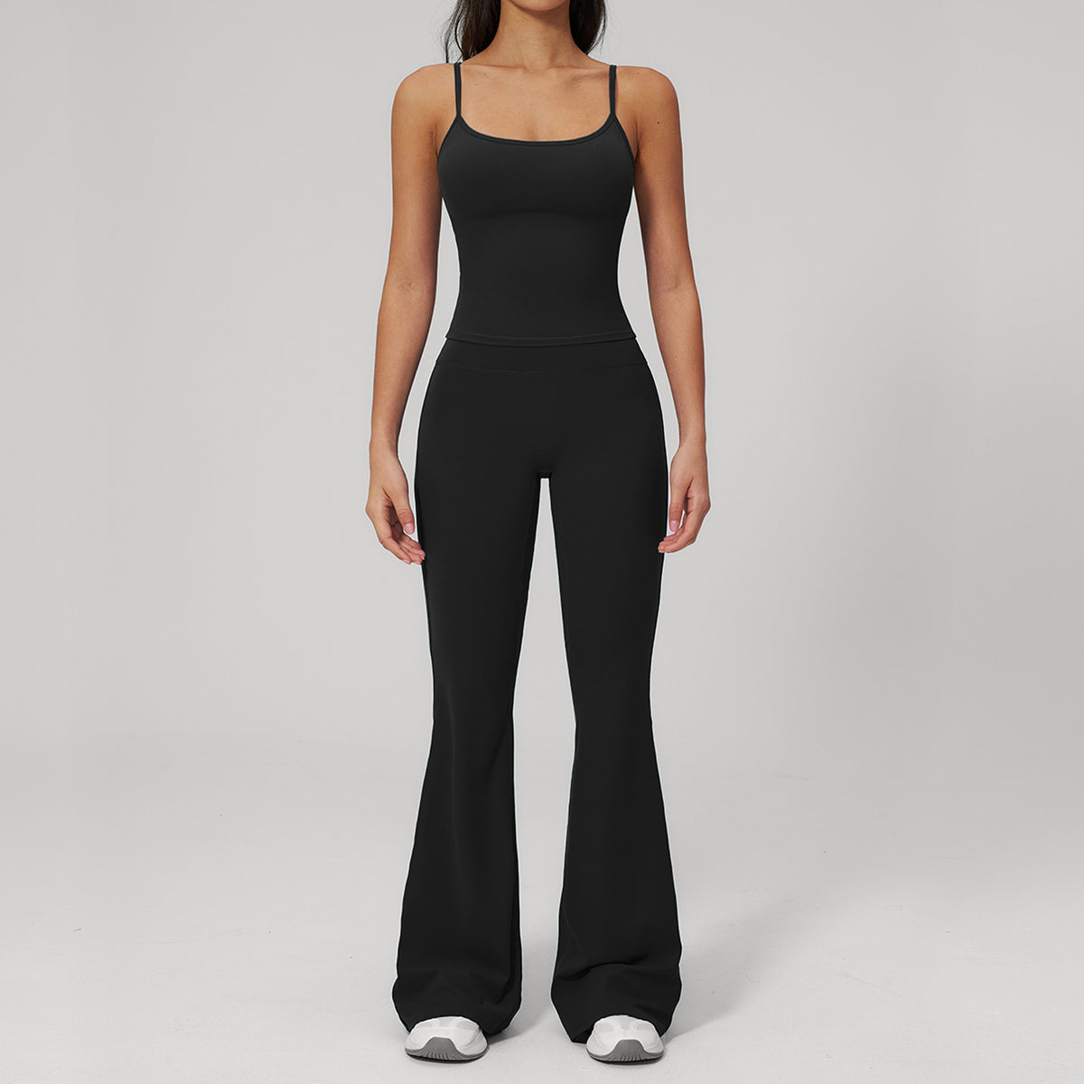 Conjunto de ropa deportiva elástica para mujer al por mayor