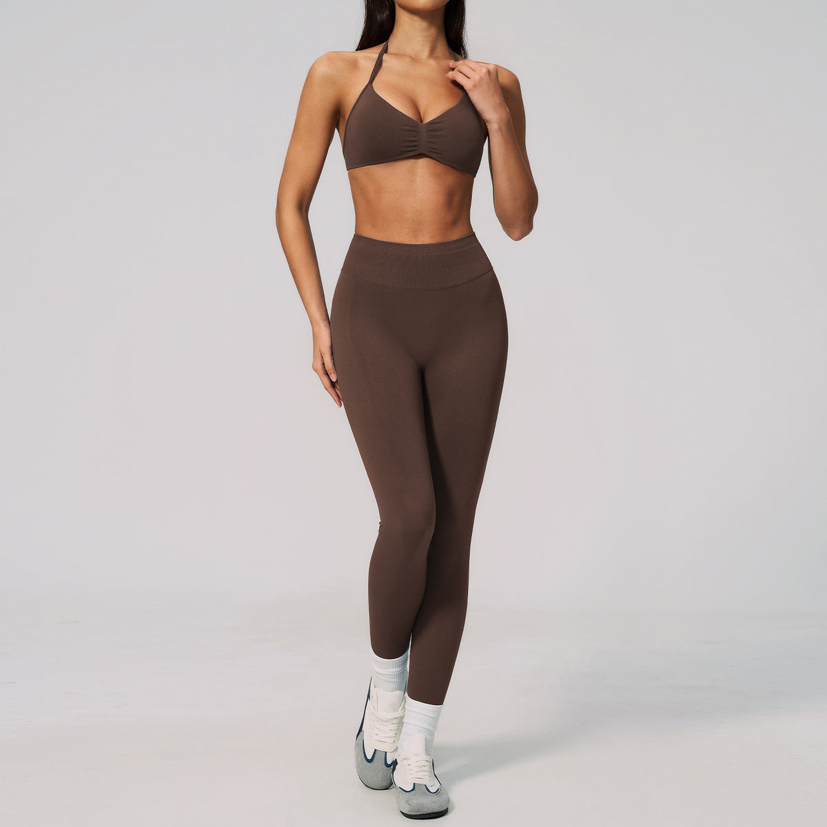 Conjunto de ropa deportiva sin costuras Energy para mujer al por mayor