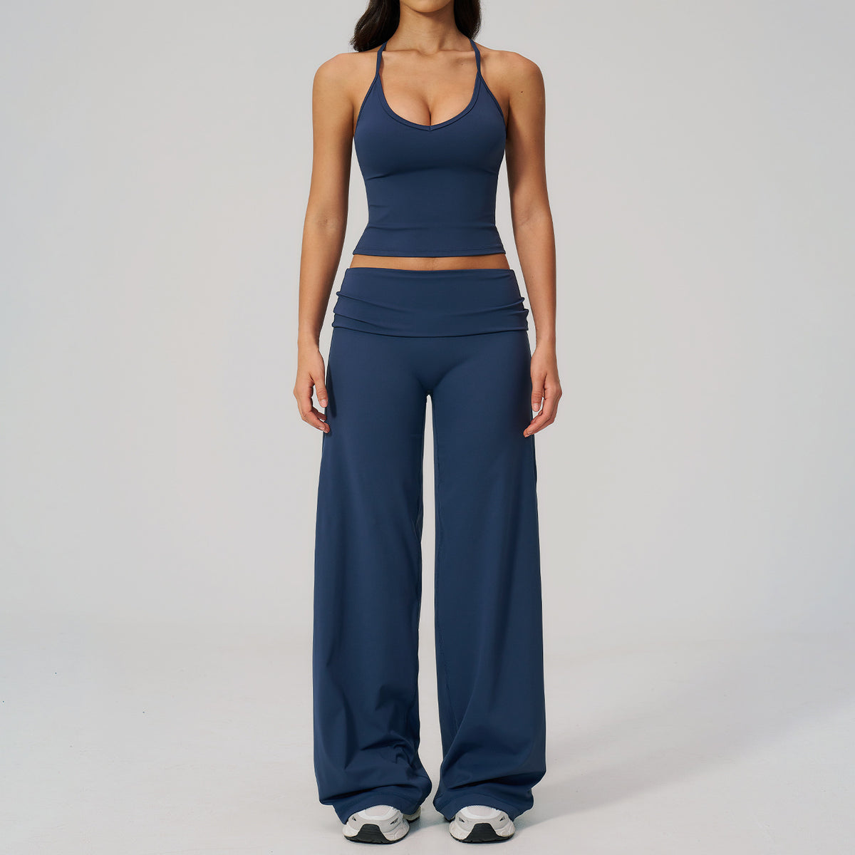 Conjunto de ropa deportiva esencial para mujer al por mayor