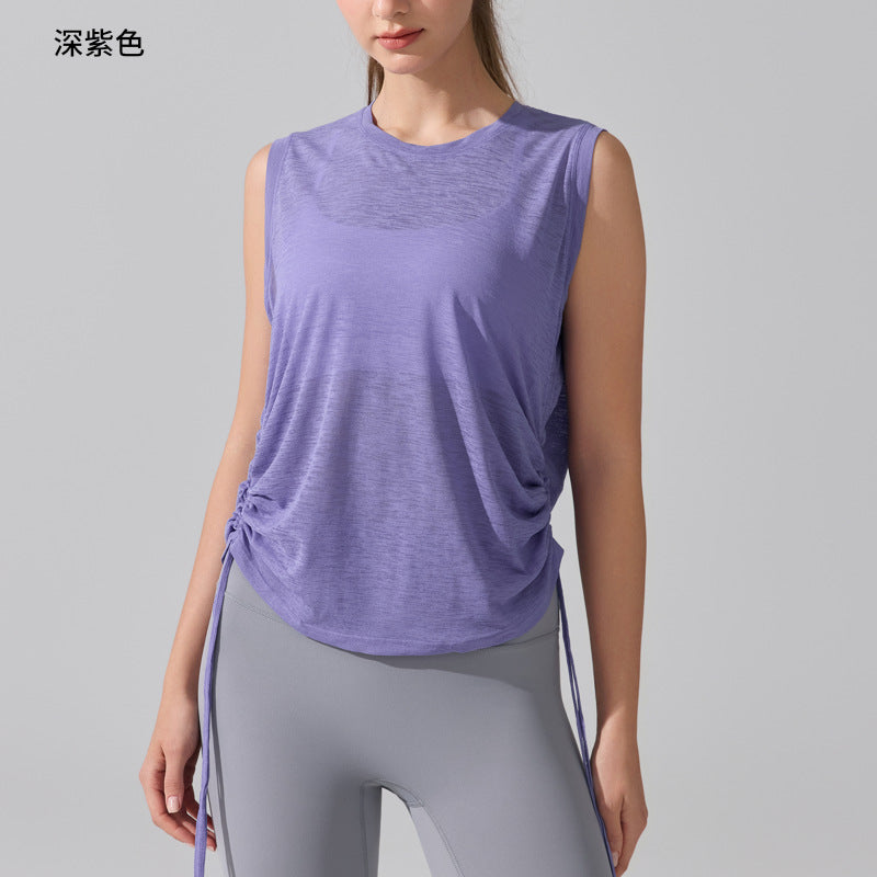 Camisetas de gimnasio sin mangas para mujer al por mayor