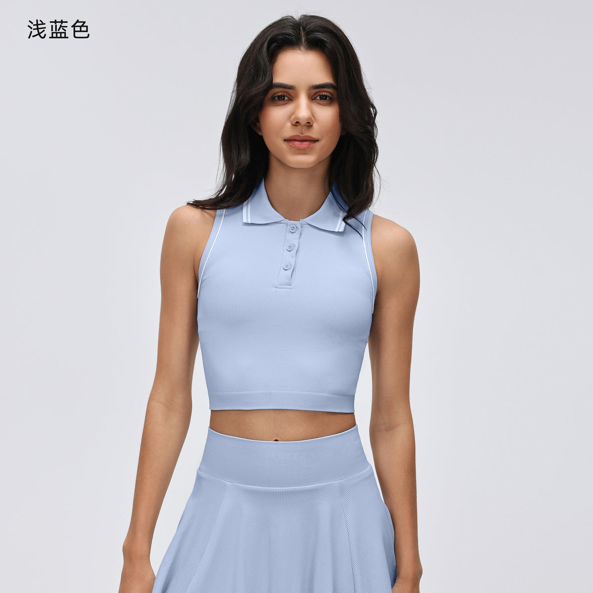 Conjunto de ropa deportiva flexible para mujer al por mayor