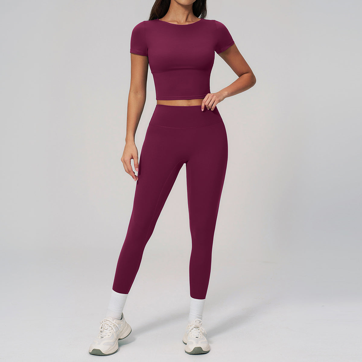 Conjunto de ropa deportiva para mujer al por mayor