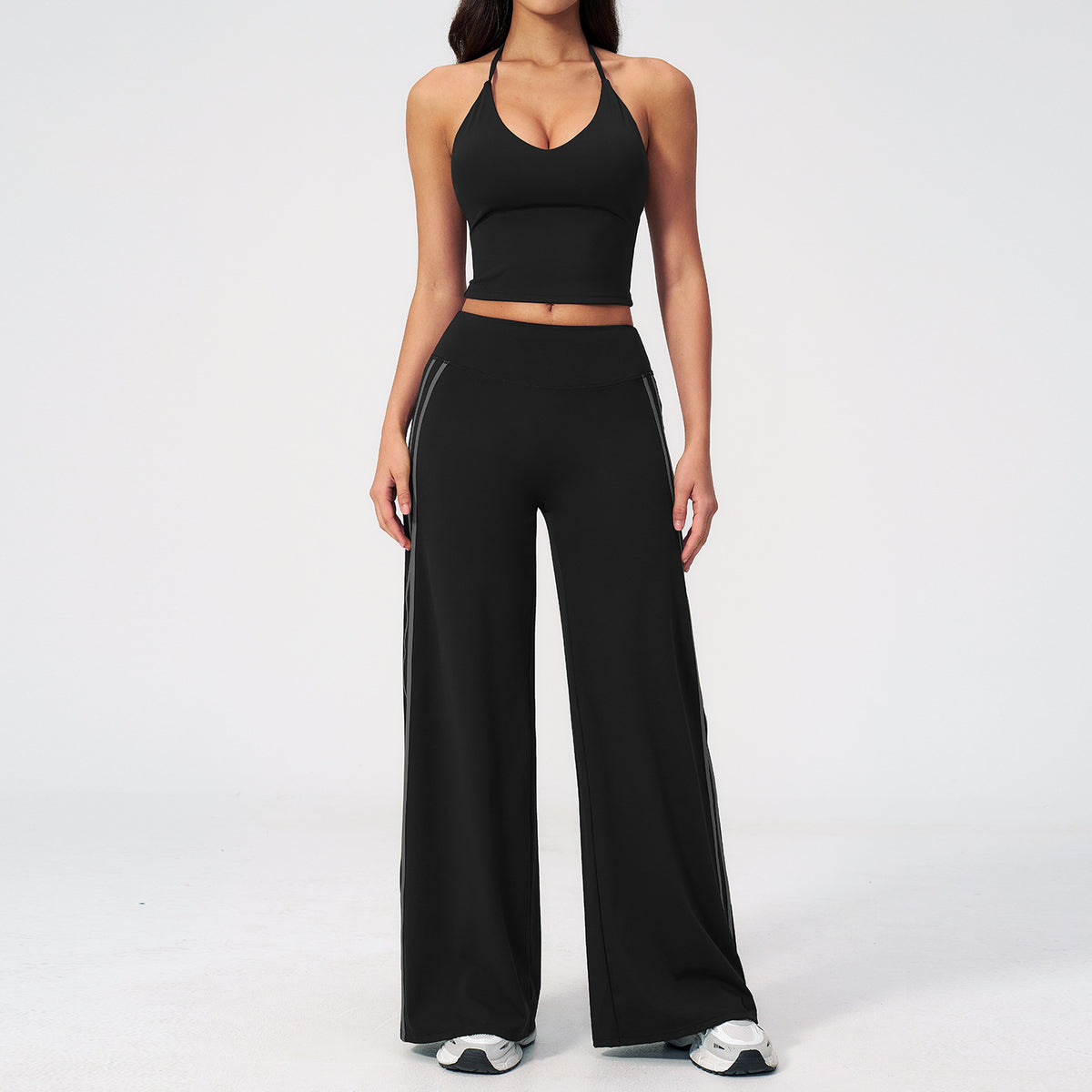 Conjunto de ropa deportiva de entrenamiento para mujer al por mayor