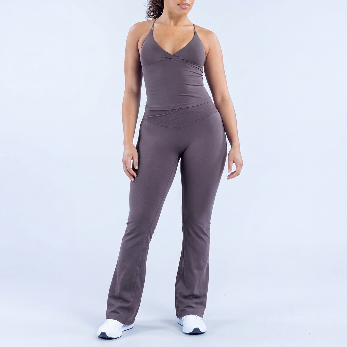 Conjunto de pantalón holgado y ropa deportiva de uso diario para mujer al por mayor