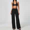 Conjunto de ropa deportiva flexible y elegante para mujer al por mayor