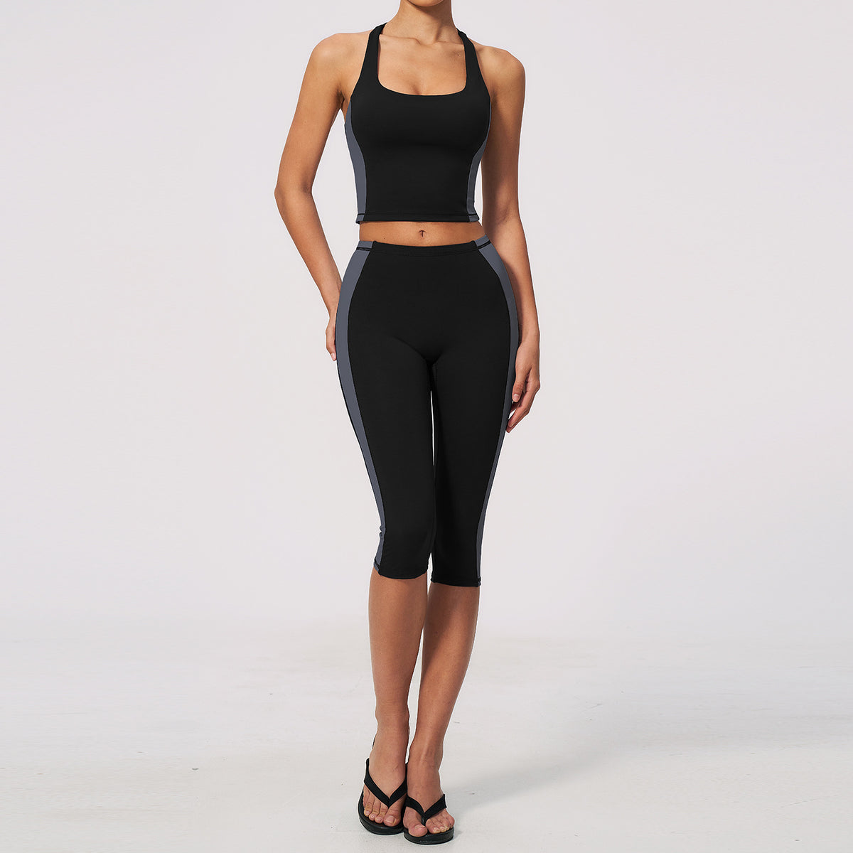 Conjunto de ropa deportiva de realce para mujer al por mayor