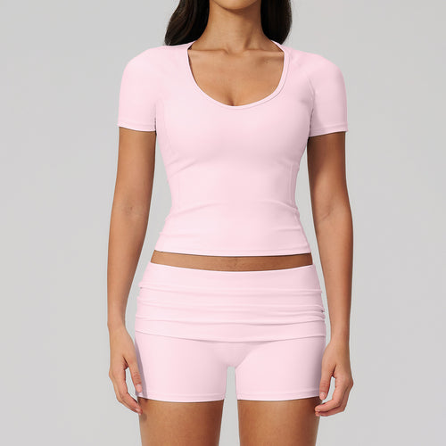 Conjunto de ropa deportiva transpirable para mujer al por mayor