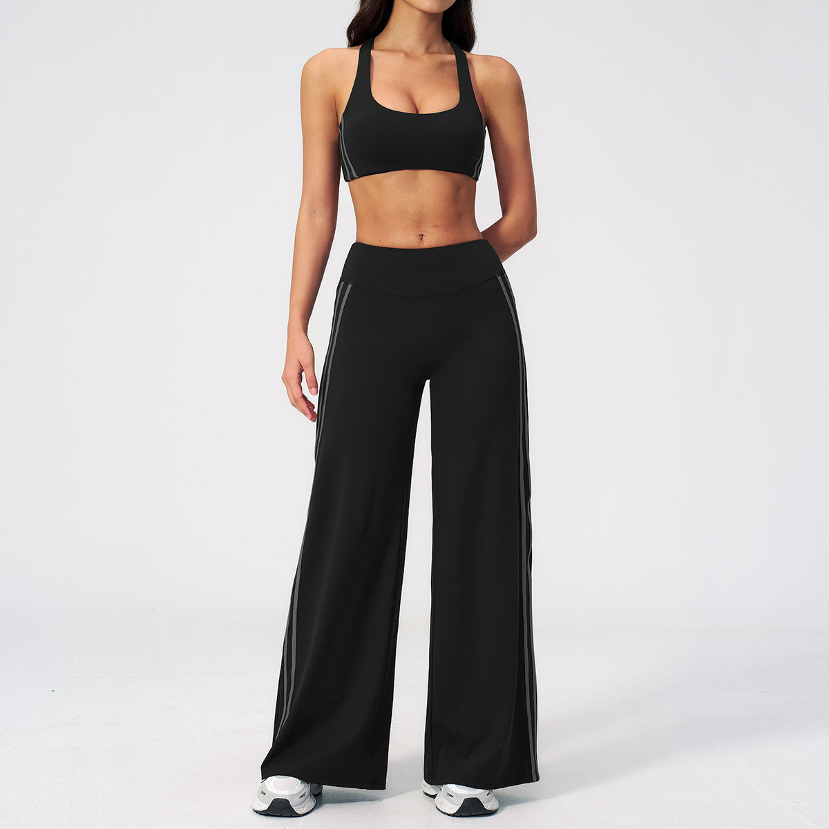 Conjunto de ropa deportiva sin costuras para mujer al por mayor