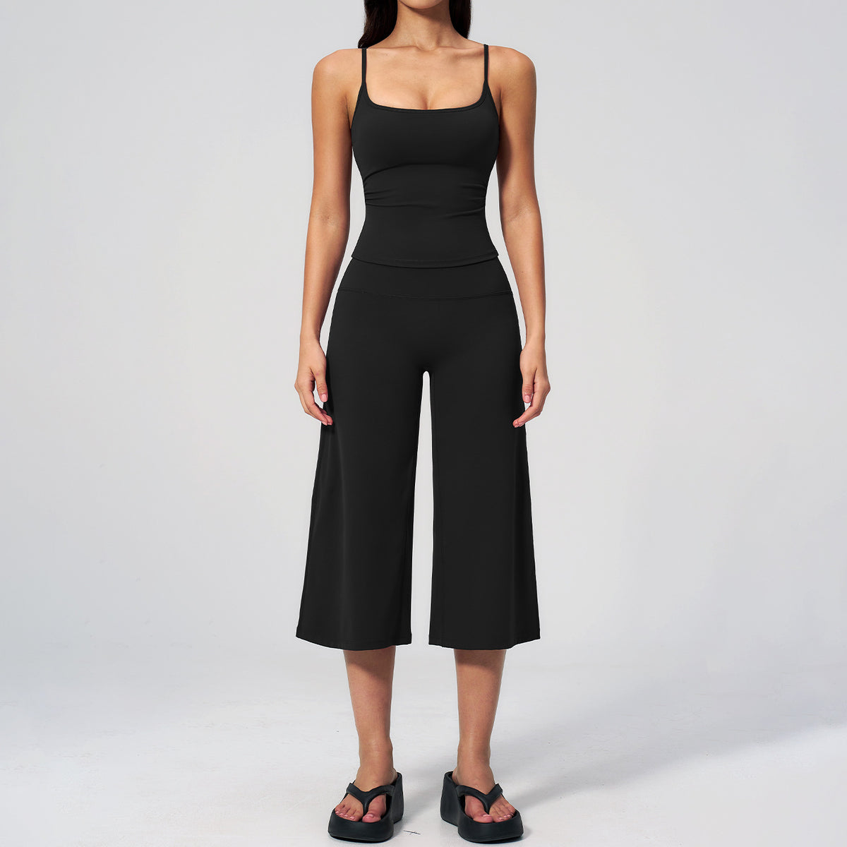 Conjunto de ropa deportiva de tacto suave para mujer al por mayor