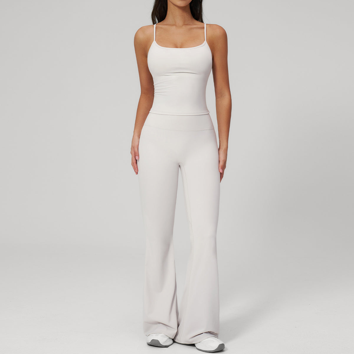 Conjunto de ropa deportiva elástica para mujer al por mayor