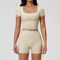 Conjunto de ropa deportiva transpirable para mujer al por mayor
