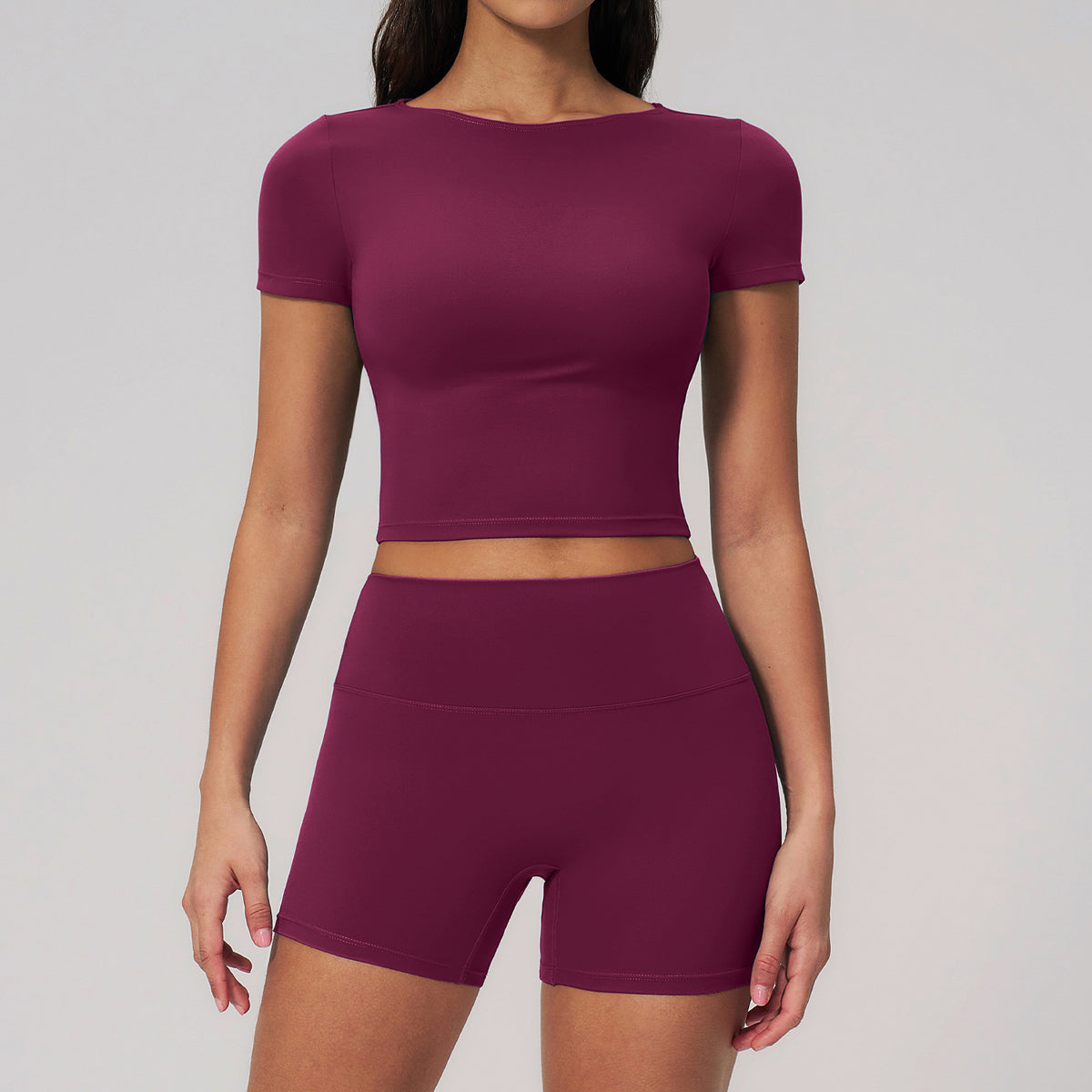 Conjunto de ropa deportiva de yoga para mujer al por mayor