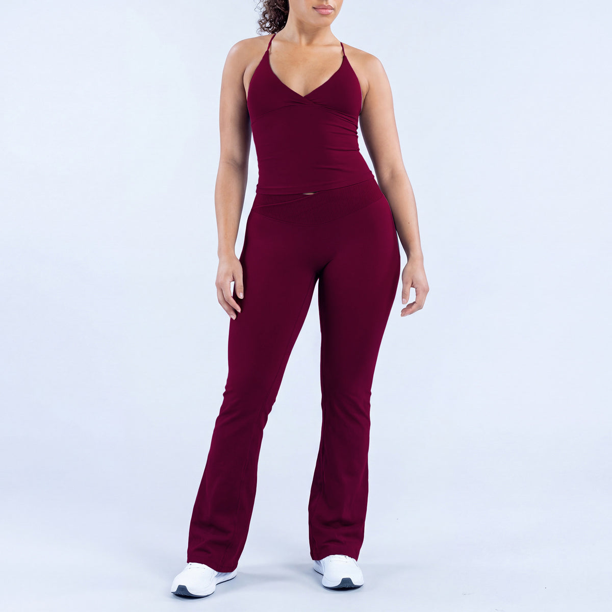 Conjunto de pantalón holgado y ropa deportiva de uso diario para mujer al por mayor