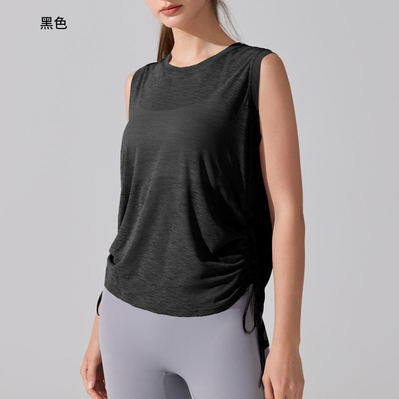 Camisetas de gimnasio sin mangas para mujer al por mayor
