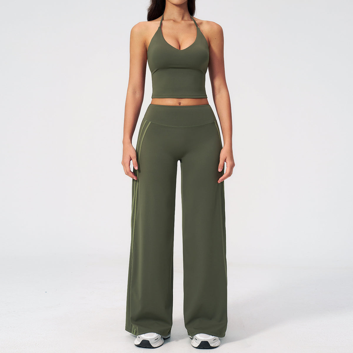 Conjunto de ropa deportiva de entrenamiento para mujer al por mayor