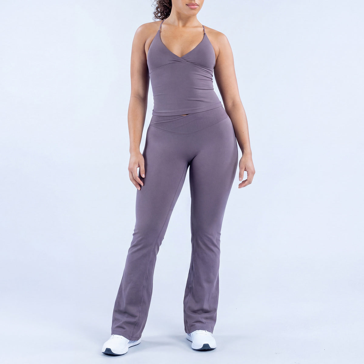 Conjunto de pantalón holgado y ropa deportiva de uso diario para mujer al por mayor