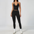 Conjunto de ropa deportiva acogedora y contorneada para mujer al por mayor