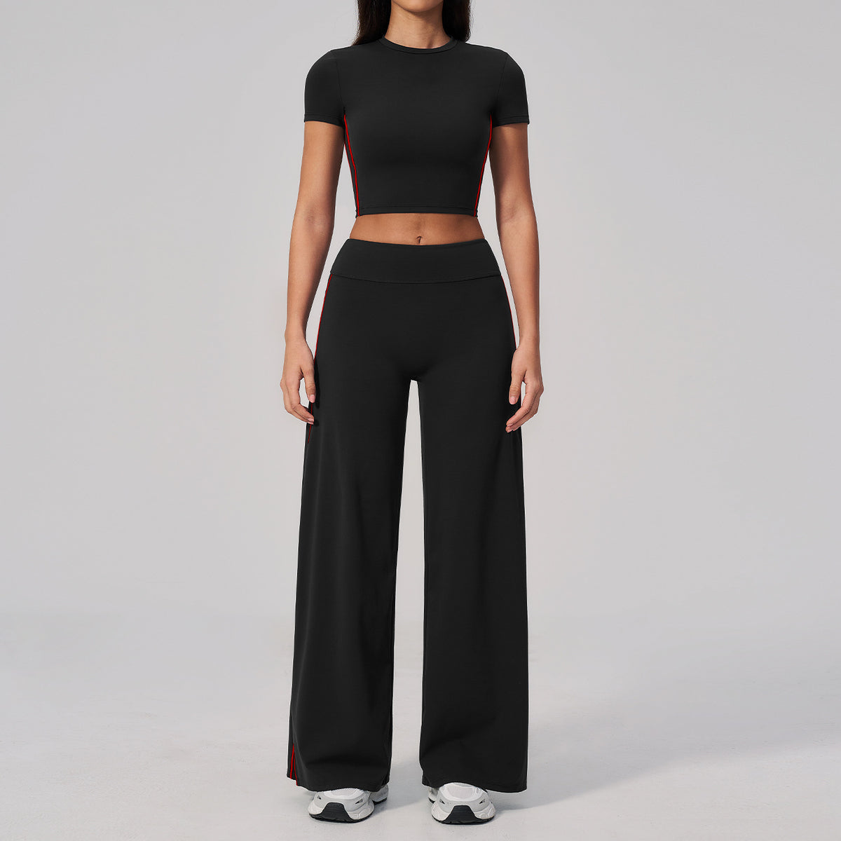 Conjunto de ropa deportiva para mujer Stride al por mayor
