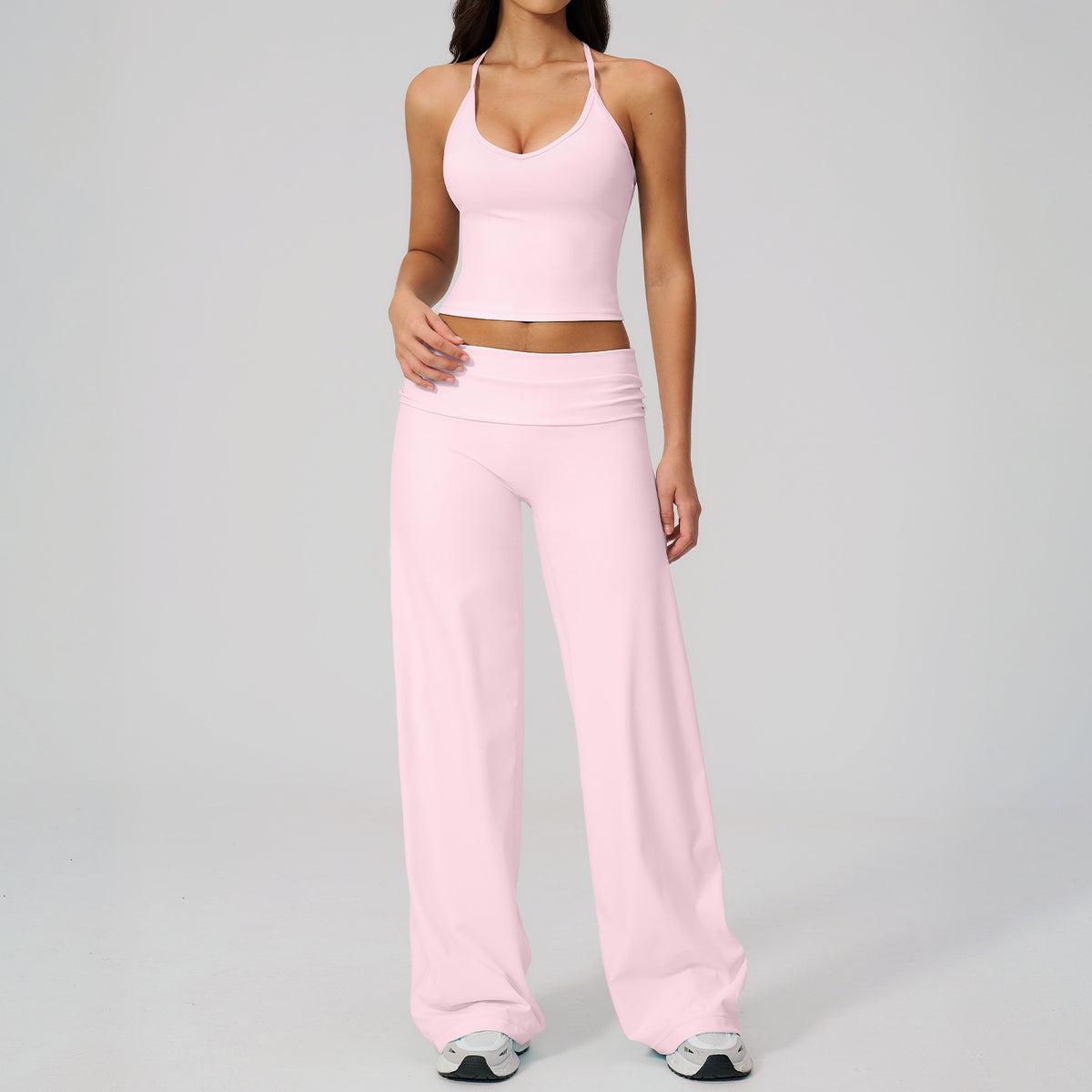 Conjunto de ropa deportiva esencial para mujer al por mayor