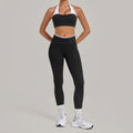 Conjunto de ropa deportiva de yoga para mujer al por mayor