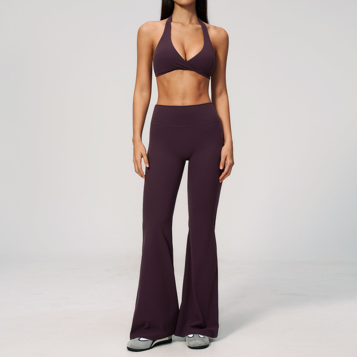 Conjunto de ropa deportiva de entrenamiento para mujer al por mayor