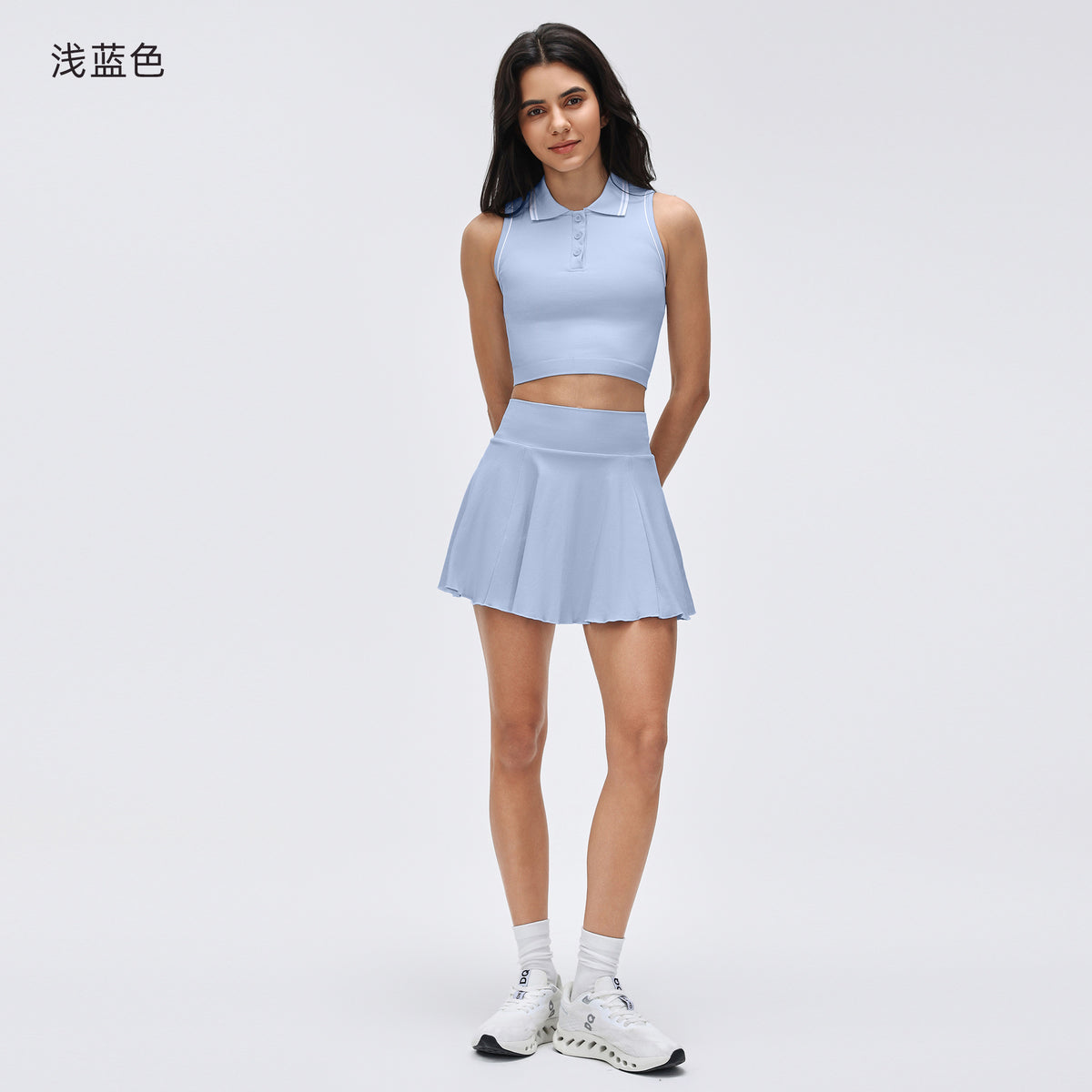 Conjunto de ropa deportiva flexible para mujer al por mayor