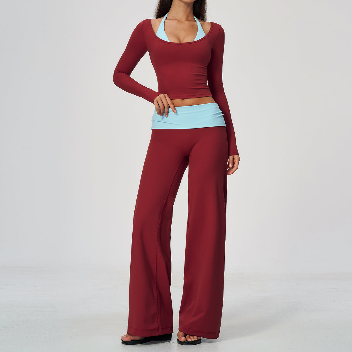 Conjunto de ropa deportiva Willow Flex para mujer al por mayor