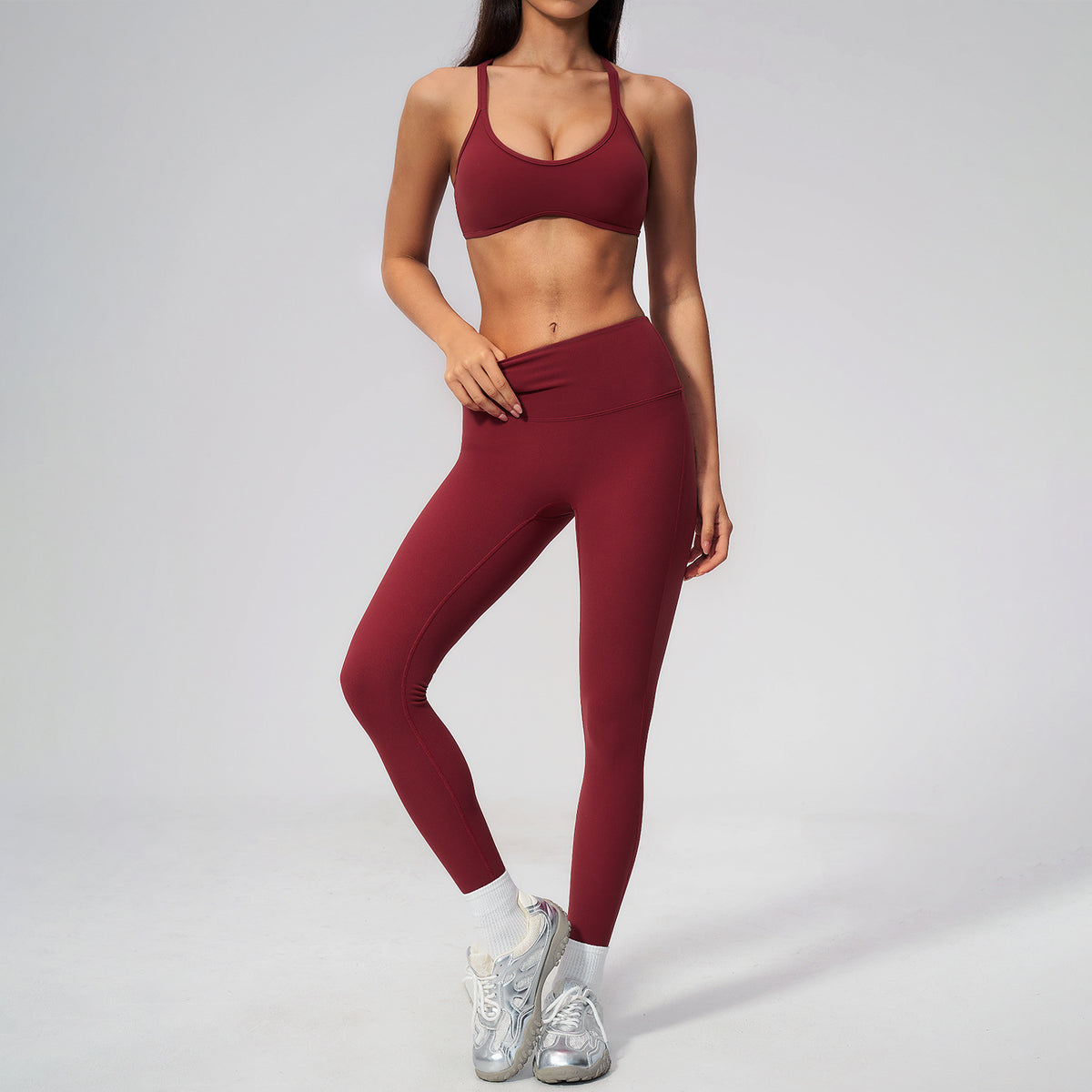 Conjunto de ropa deportiva para mujer Nova Flex al por mayor