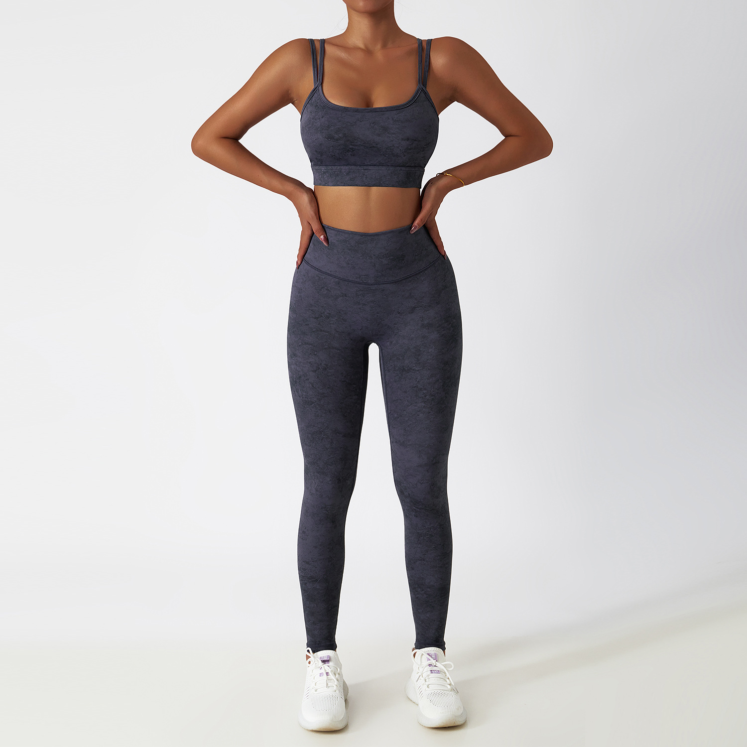 wholesale breathable activewear long sets | bokamoda