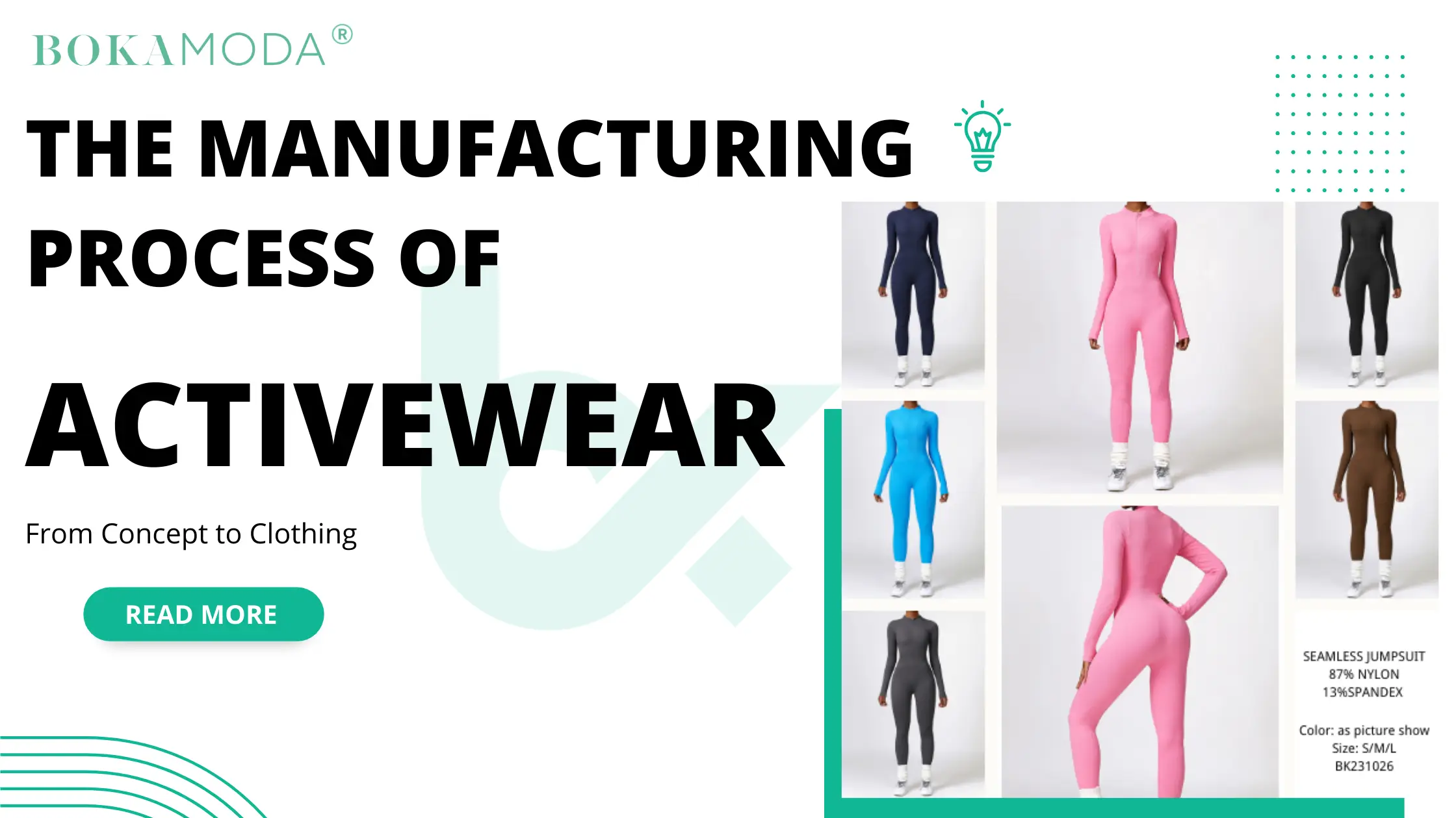 From Concept to Clothing: The Manufacturing Process of activewear 