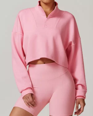 Wholesale Women casual loose sweater with shorts set