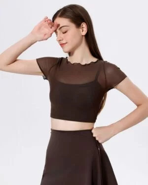 Wholesale Women  T-shirt with short sleeves high quality set