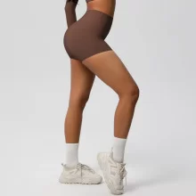 Wholesale Women shorts high waist tight hip-lifting