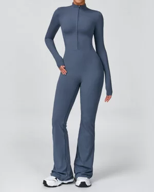 Wholesale Zip Yoga Jumpsuit