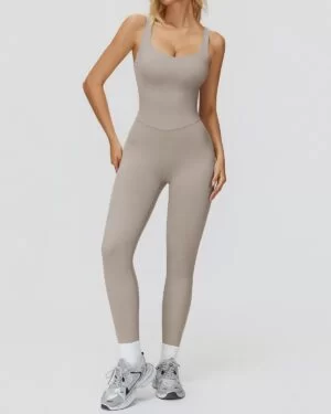 Wholesale Slim Yoga Long Jumpsuit