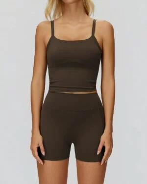 Wholesale Vest With short Yoga Set