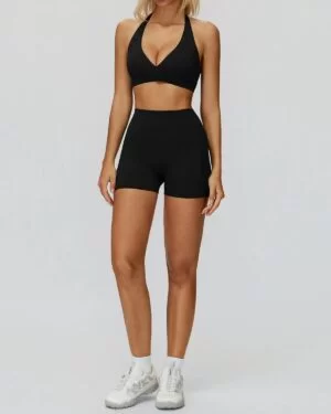 Wholesale Bra With Short Yoga Set