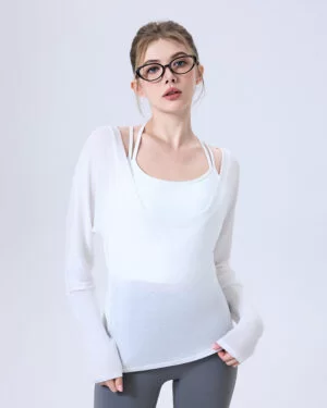 Wholesale Slim Batwing Top