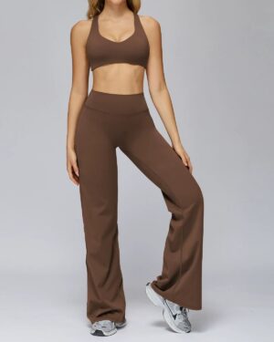 Wholesale Yoga Sports Bra With Trousers Set