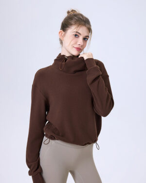 Wholesale Fleece Yoga Hoodie