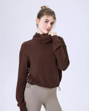 Wholesale Fleece Yoga Hoodie