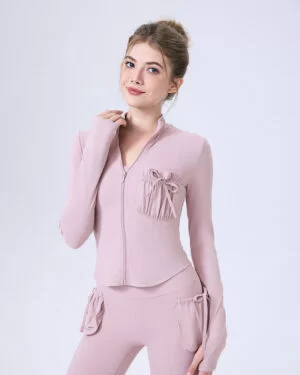 Wholesale Zip Fitness Jacket