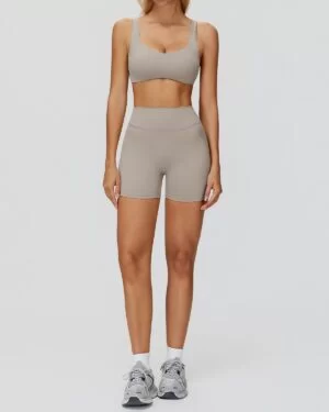 Wholesale Quick Dry Yoga Bra With Short Set