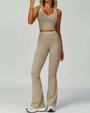 Wholesale Women's Slim Fit Activewear Set - Color Variants