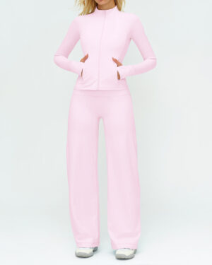 Wholesale Women's Seamless Studio Activewear Set - Jacket +