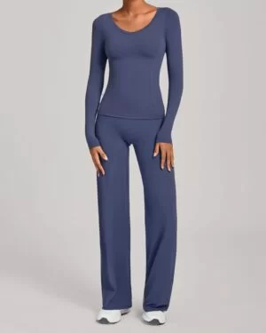 Wholesale High Waist Yoga Set