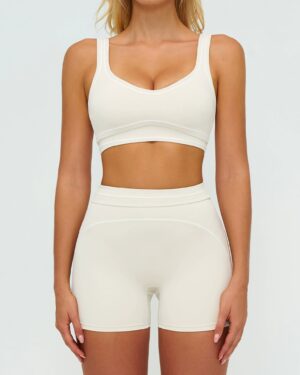 Wholesale Contrast Yoga Set