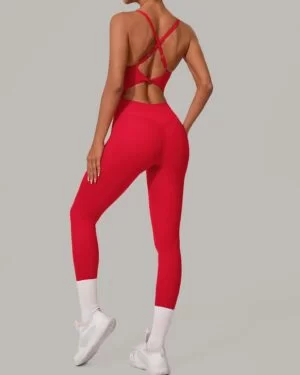 Wholesale Adjustable Yoga Jumpsuit Set