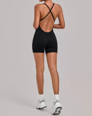 Wholesale Women's Ribbed Stretch Activewear Set